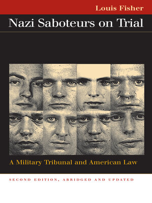 cover image of Nazi Saboteurs on Trial